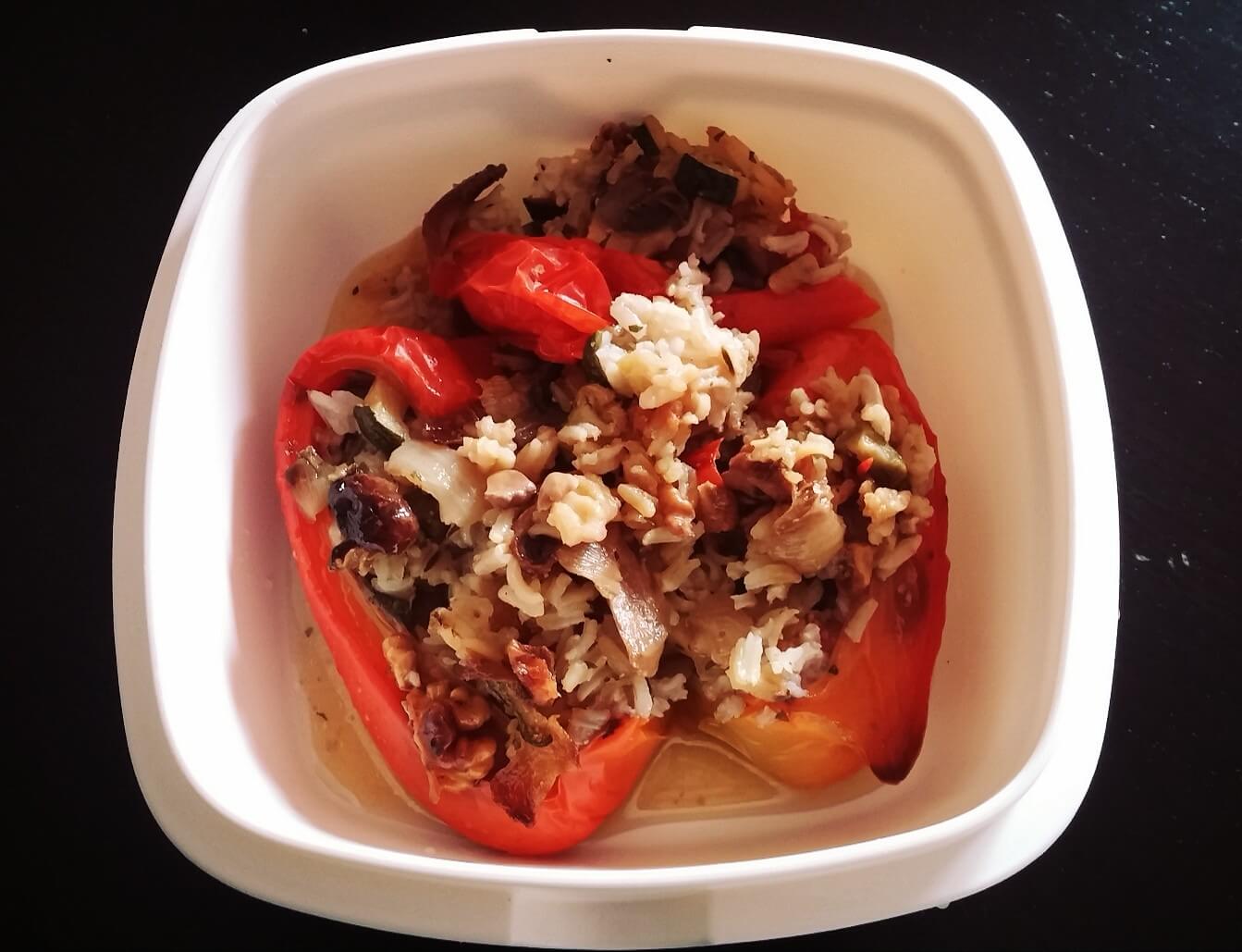Gefüllte Paprika mit Gemüse &amp; Reis Rezept - My Vegan Life
